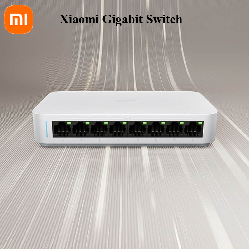 Xiaomi Hub Mijia Hub - Xiaomi Mi 8 Ports RJ45 Gigabit