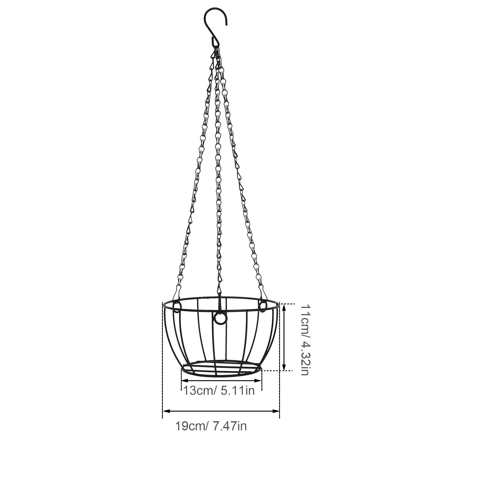Balcony Hanging Planter Basket - Spider Plant Hanging 评论和价格