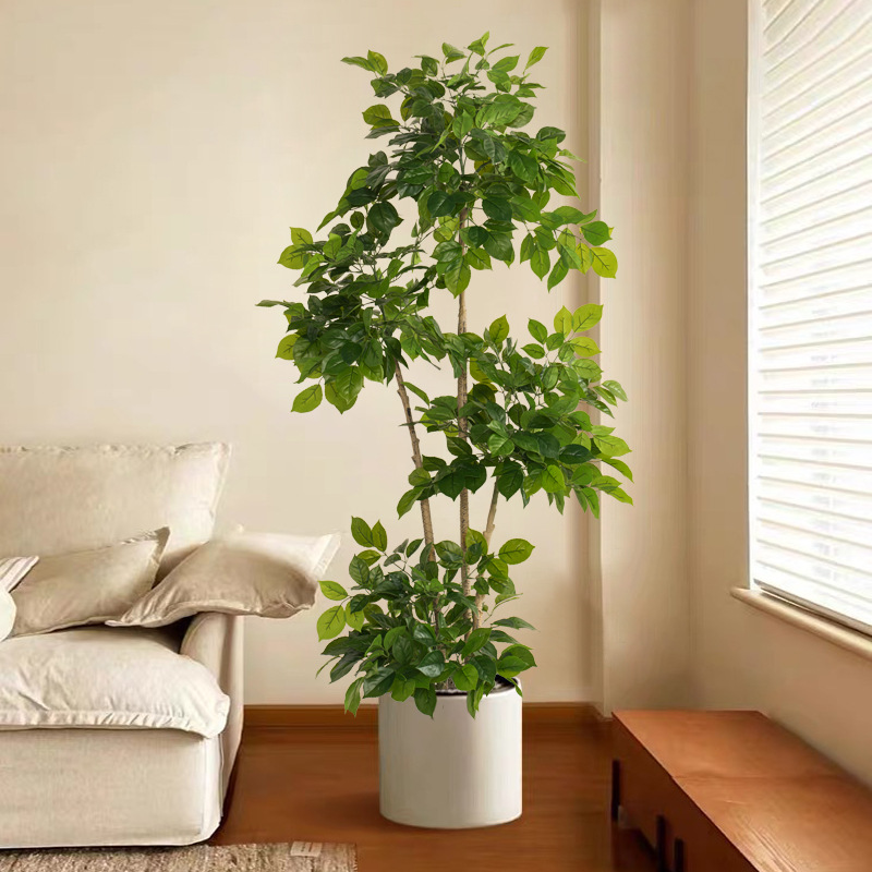 2-78in Large Fake Plants Artif - Ficus Lyrata Tree 评论和价格