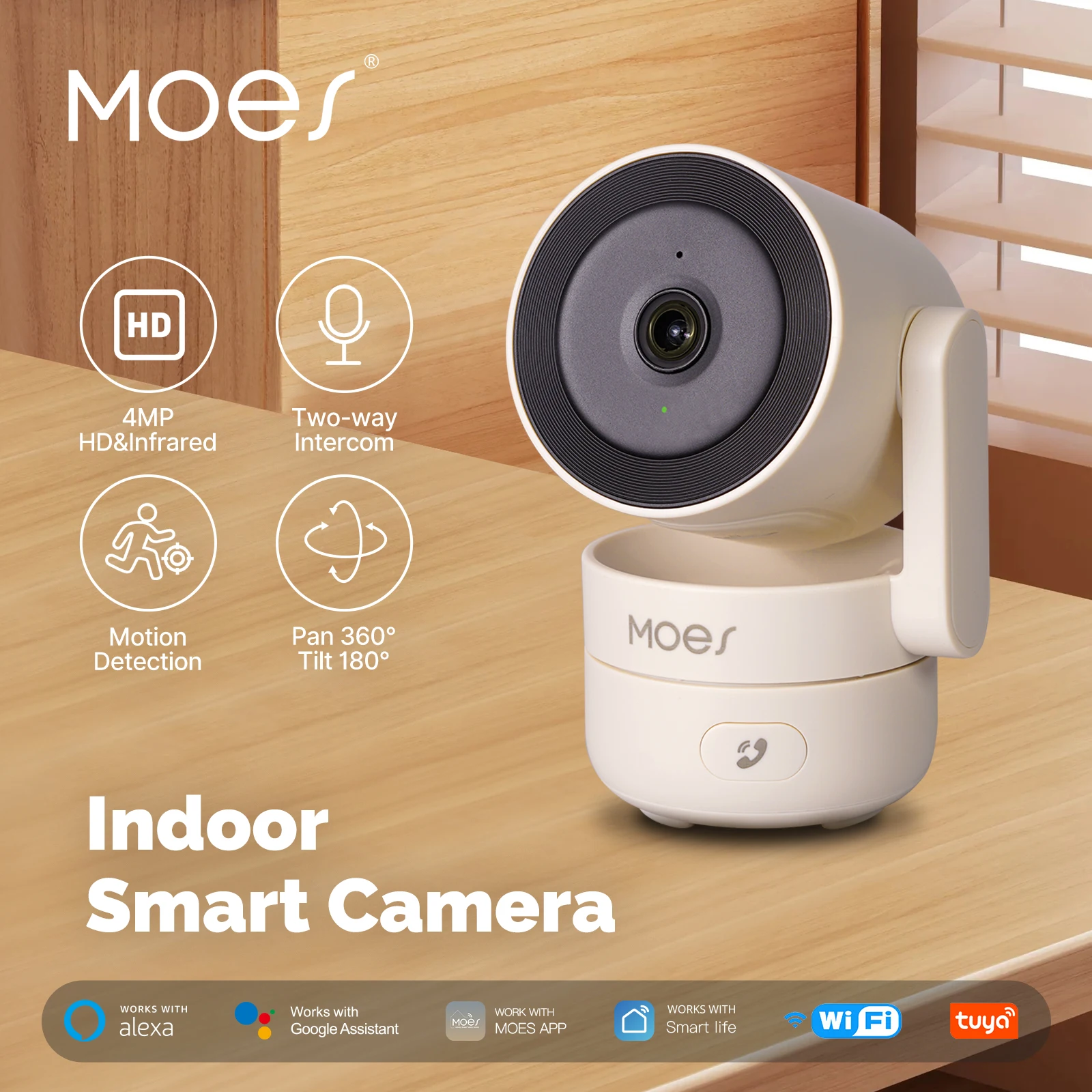 MOESTuya WiFi Indoor Pan/Tilt  - Eufy Camera E220 评论和价格