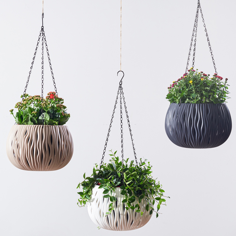 Hanging pot, plastic personali - Spider Plant Hanging 评论和价格
