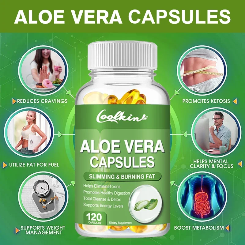 Aloe Vera Extract Capsules - R - Aloe Vera Pot 评论和价格